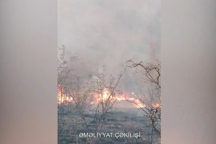 Ağdərədə yanğın törədən şəxslər SAXLANILDILAR Ağdərədə yanğın törədən şəxslər SAXLANILDILAR