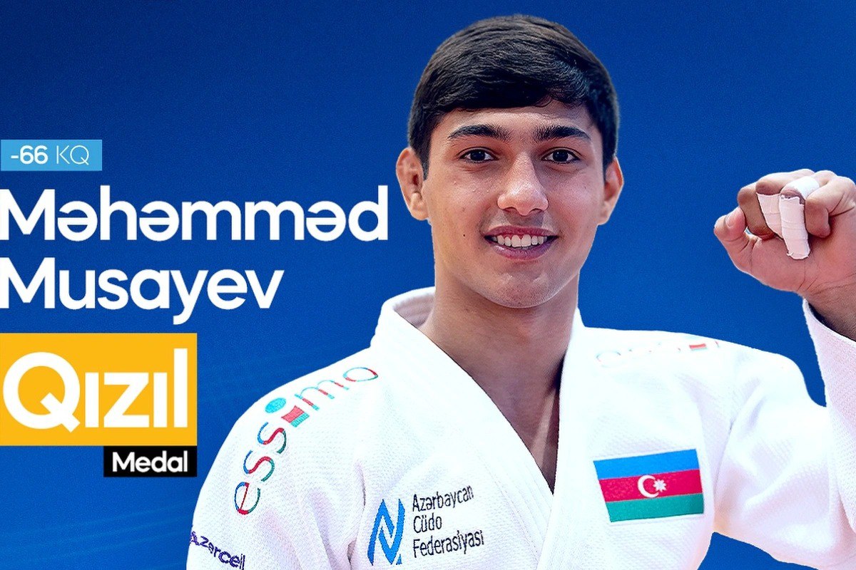Daha bir cüdoçumuz Avropa çempionu oldu