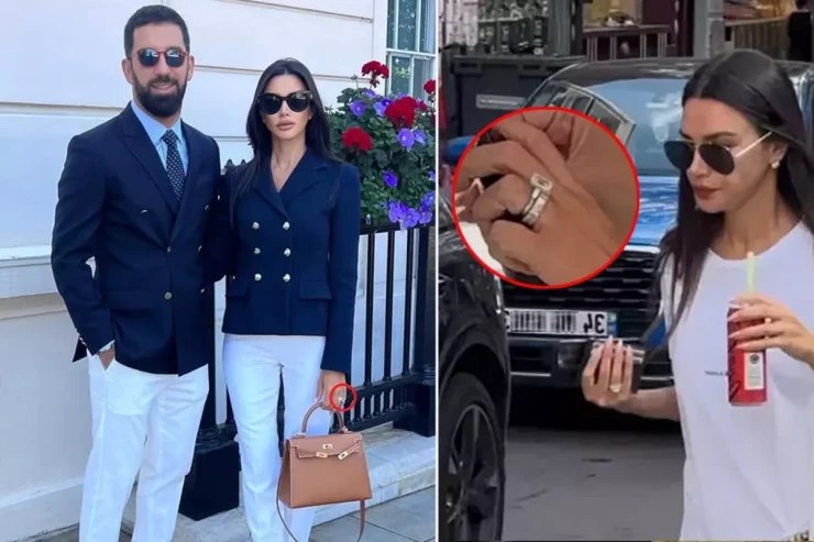 Arda Turanın həyat yoldaşının 5 karatlıq üzüyü - FOTO Arda Turanın həyat yoldaşının 5 karatlıq üzüyü - FOTO