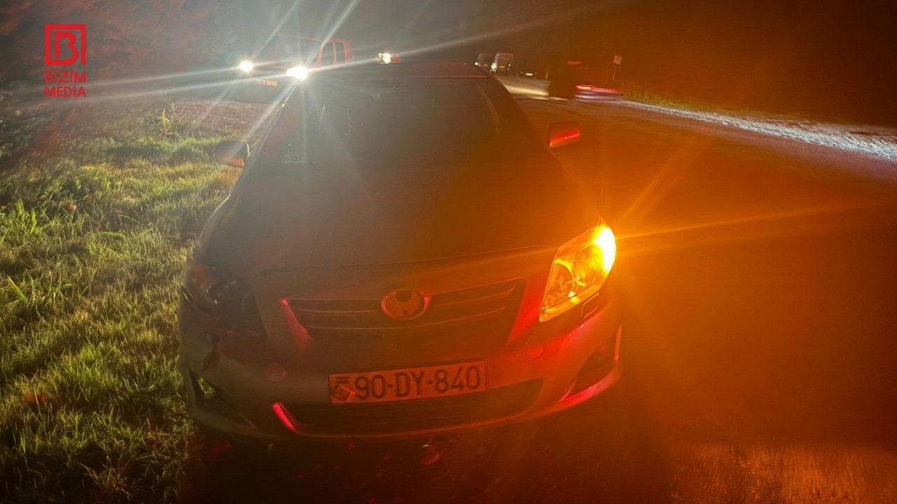Xaçmazda avtomobil piyadanı vuraraq öldürdü Xaçmazda avtomobil piyadanı vuraraq öldürdü