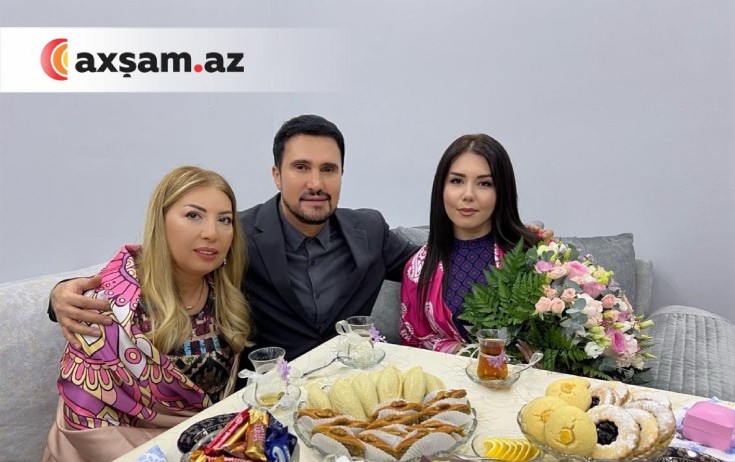 Nadir Qafarzadənin gəlini ilk dəfə - Foto