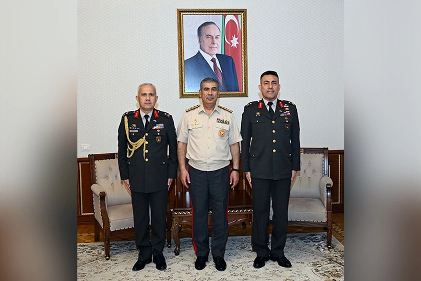 Zakir Həsənov Türkiyənin yeni hərbi attaşesini qəbul etdi