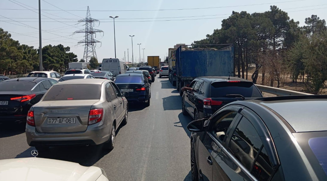 Bakı-Sumqayıt yolundakı tıxacın səbəbi AÇIQLANDI – RƏSMİ