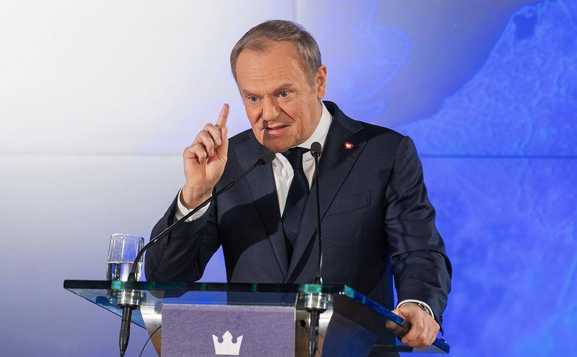 Tusk: “Dronların çoxu Polşaya Belarusdan daxil olub”