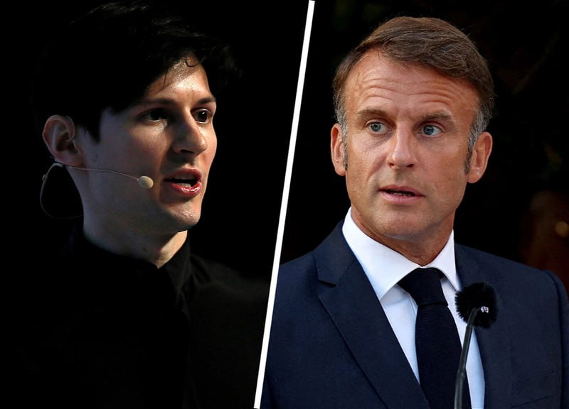 Durov Makronla bağlı fikrini açıqladı: “Uğursuz siyasətinə qarşı…”
