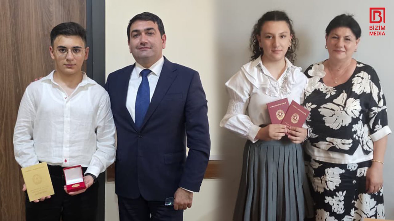 “Yorulduq, amma yolumuza davam etdik” – Qubadlıdan olan əkiz bacı-qardaşın UĞUR HEKAYƏSİ – FOTO