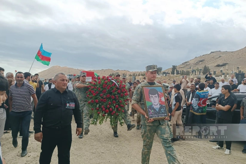 Birinci Qarabağ müharibəsinin şəhidi Cəlal Abdullayev dəfn olundu – FOTO
