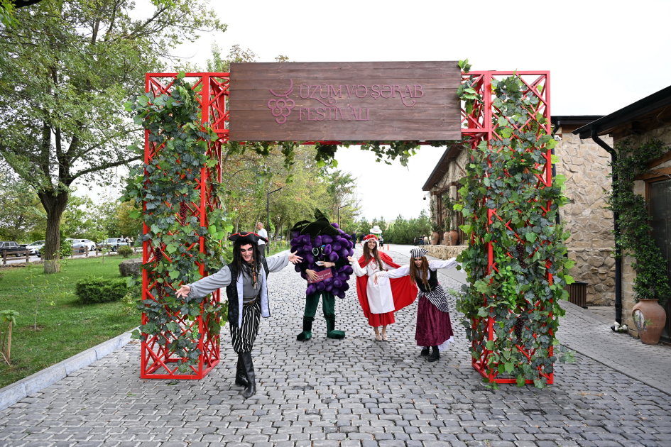 Şamaxıda Üzüm və Şərab Festivalı start götürür - FOTO/VİDEO