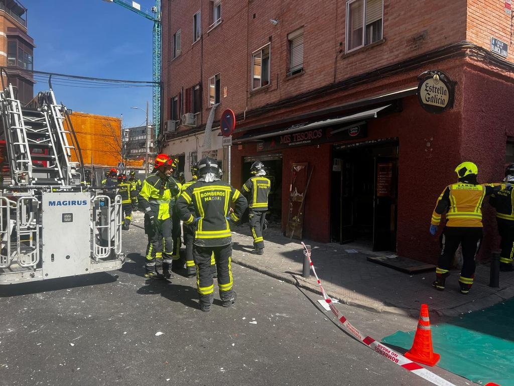 Madriddə restoranda partlayış oldu - 25 nəfər xəsarət aldı - FOTO