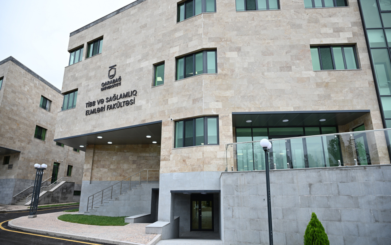 Qarabağ Universitetinin təzə korpusu - FOTO