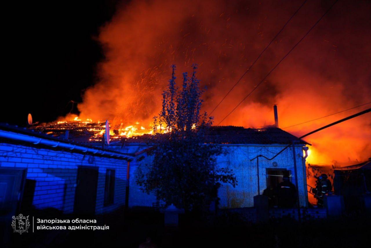 Rusiya Zaporojyeyə zərbə endirdi: 1 ölü, 13 yaralı var – FOTO-VİDEO