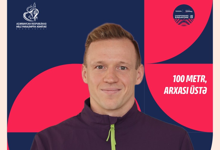 Azərbaycan paraüzgüçüsü dünya çempionatında qızıl medal qazandı