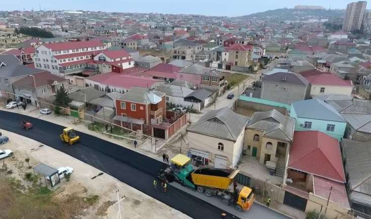 Bakının bu kəndi yeniləndi Bakının bu kəndi yeniləndi