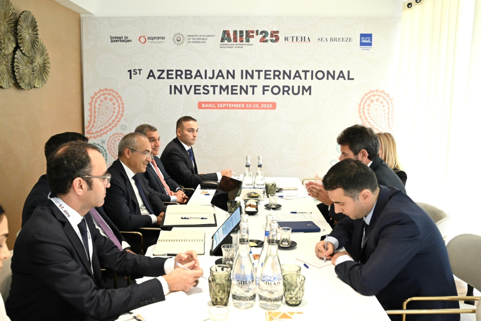 AYİB-in Qafqaz üzrə regional direktoru ilə görüş keçirildi - FOTO