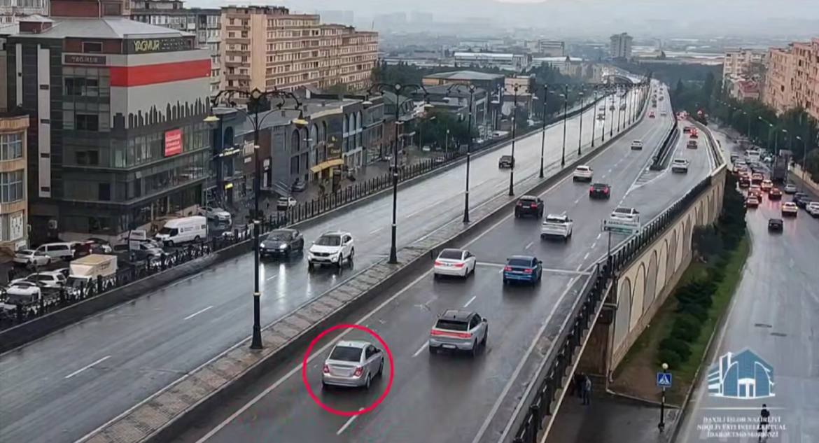 Babək prospektindəki dəhşətli qəzanın ANBAAN VİDEOSU