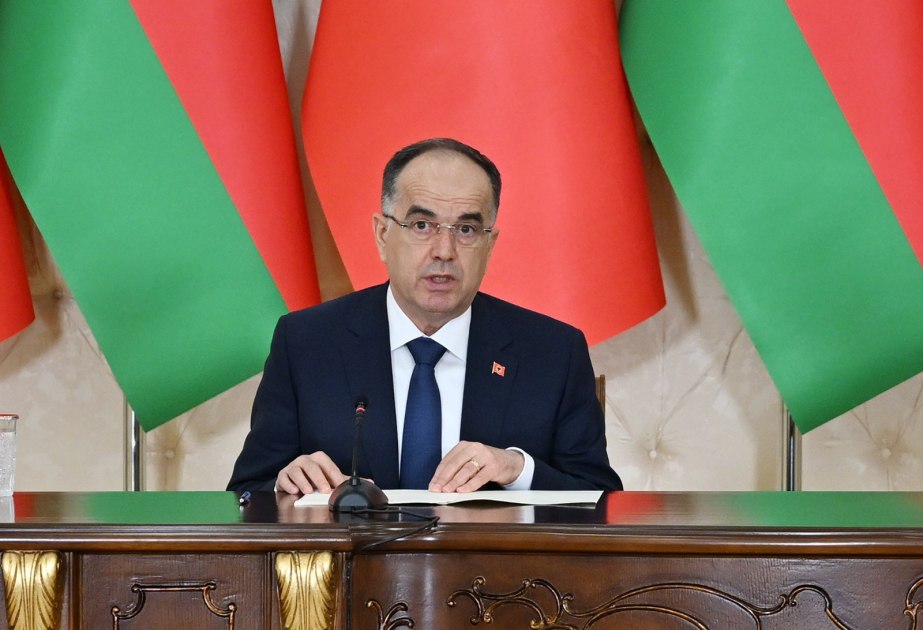 Albaniya Prezidenti İlham Əliyevə TƏŞƏKKÜR ETDİ