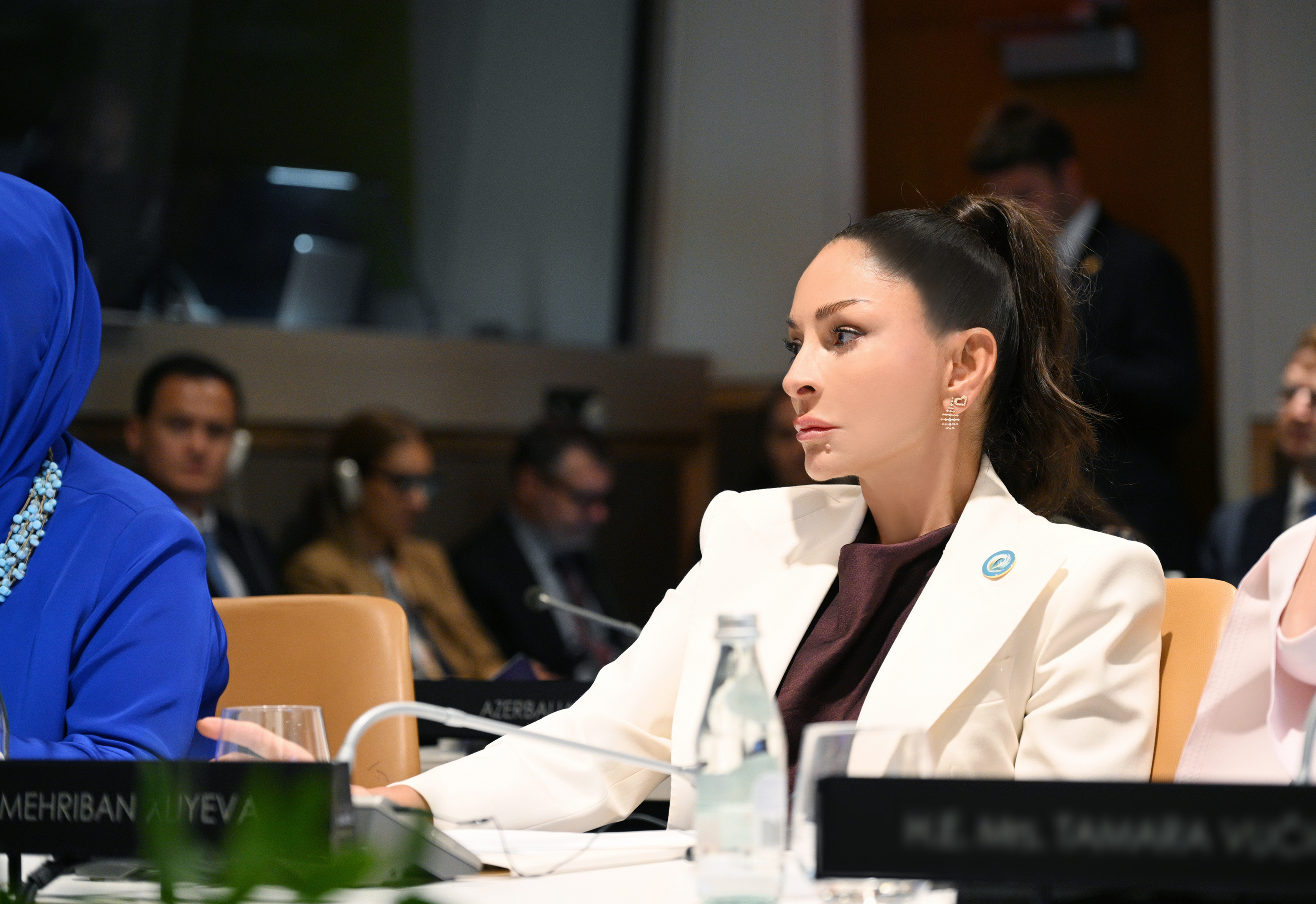 Mehriban Əliyeva BMT Baş Assambleyası çərçivəsində xüsusi sessiyada iştirak etdi – FOTO
