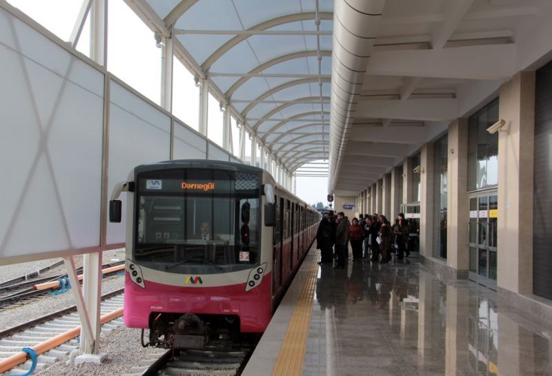 Bakıda daha bir yerüstü metro stansiyası tikilir