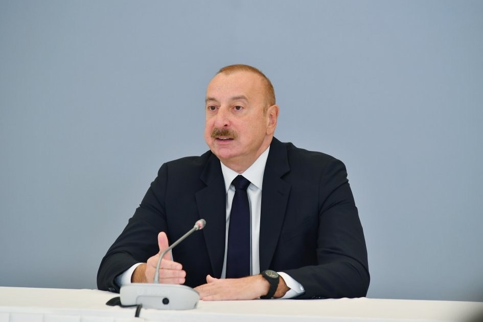 İlham Əliyev: “Azərbaycan boru kəməri ilə qaz təmin edən ölkələrin sırasında dünyada birincidir”
