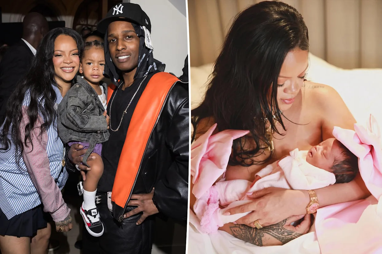 Üçüncü dəfə ana olan Rihannadan körpəsi ilə PAYLAŞIM - FOTO