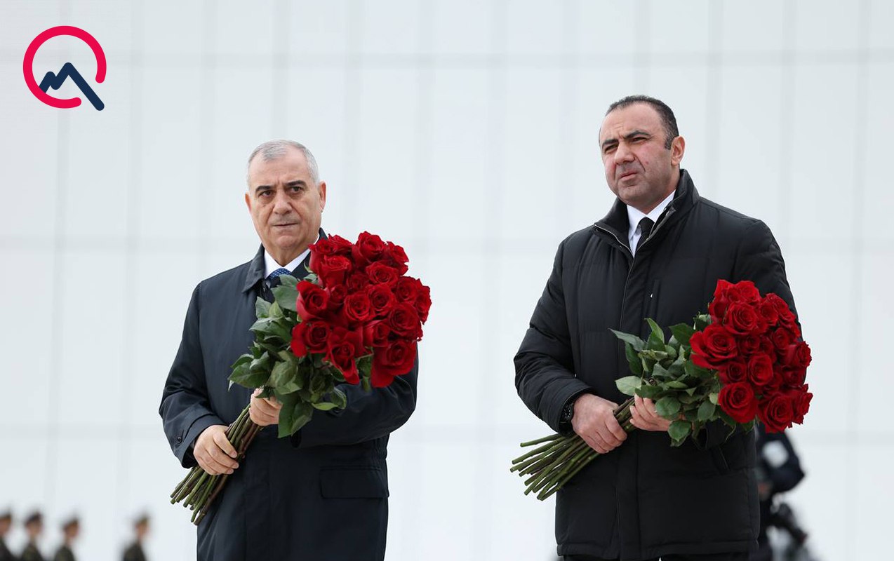 Xüsusi xidmət orqanlarının rəhbərləri Zəfər parkını ziyarət etdi – FOTO