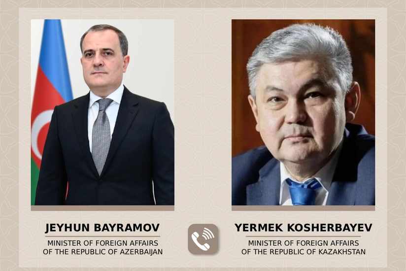 Ceyhun Bayramovla Qazaxıstanın yeni XİN rəhbəri arasında telefon danışığı: Nələr müzakirə edildi?