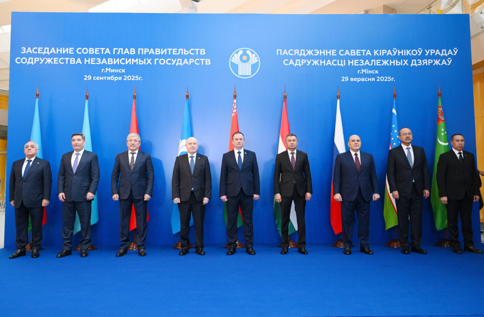 Əli Əsədov Minskdə MDB Hökumət Başçıları Şurasının iclasında İŞTİRAK ETDİ - FOTO