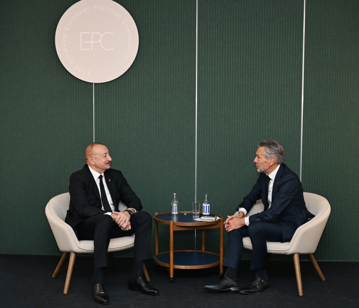 Prezident Niderlandın Baş naziri ilə görüşdü – FOTO
