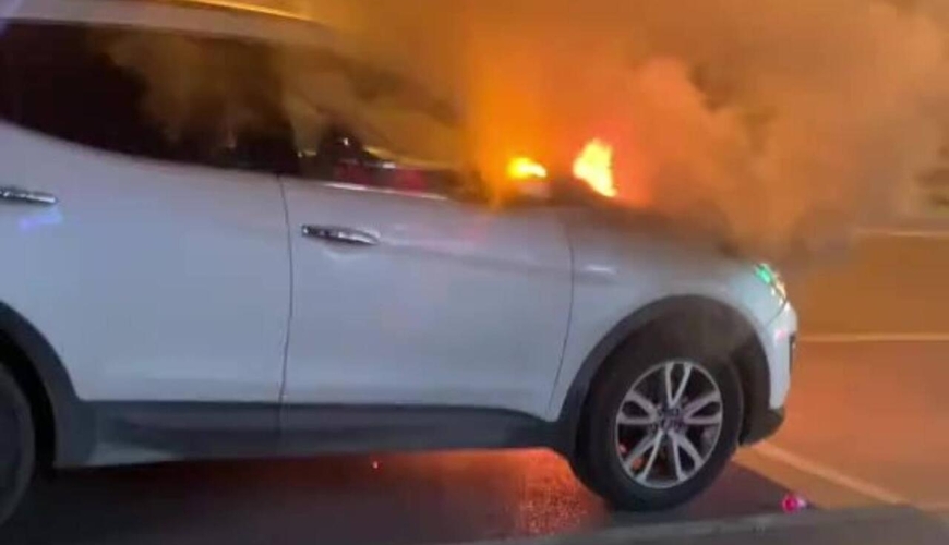 Bakıda "Santafe" alışdı - VİDEO