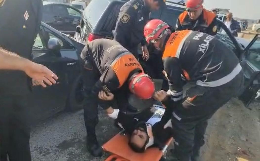 Lökbatanda zəncirvari QƏZA: Xəsarət alan var – FOTO/VİDEO