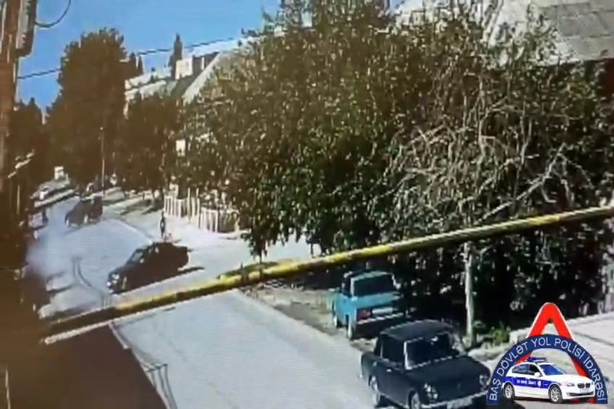 Gəncədə piyadaların vurulduğu dəhşətli qəzanın ANBAAN VİDEOSU