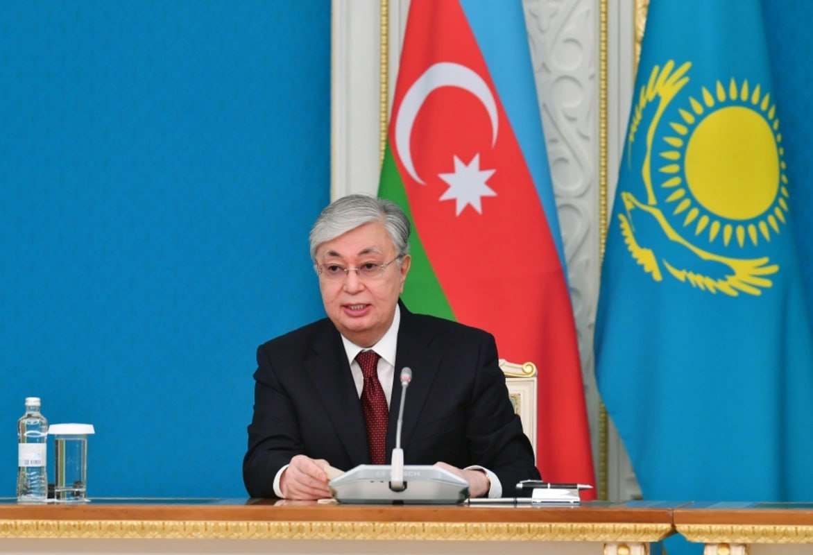 Tokayev Bəxtiyar Vahabzadədən sitat gətirdi: "Türkün türklə ədavətə haqqı yoxdur" – VİDEO