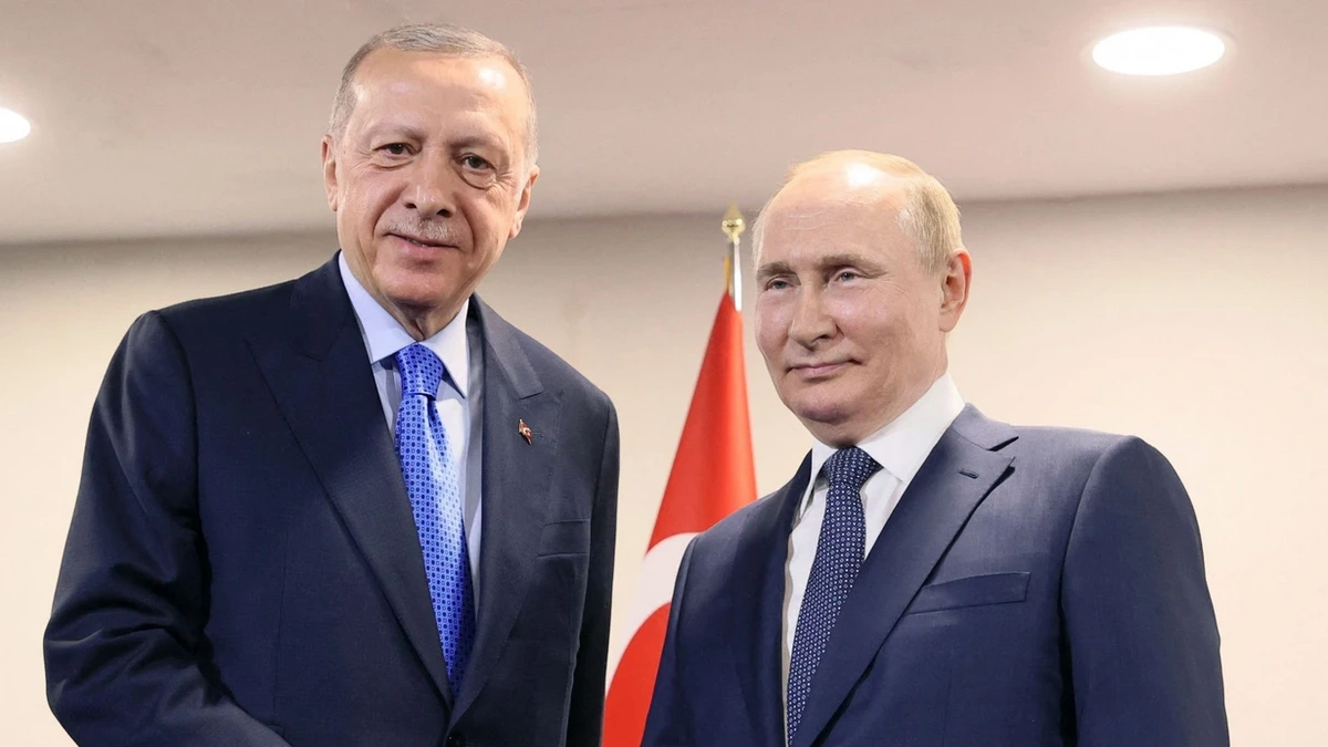 Ərdoğan və Putin Ukrayna münaqişəsinin həlli yollarını MÜZAKİRƏ ETDİLƏR