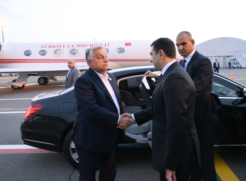 Viktor Orbanın Azərbaycana səfəri BAŞA ÇATDI - FOTO
