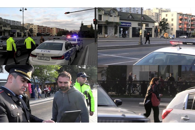 Piyadalar üçün dərs: Polis ölüm anlarını göstərdi - FOTO/VİDEO