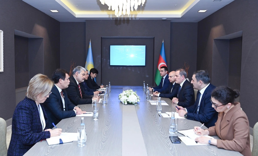 Azərbaycanla Qazaxıstan arasında strateji tərəfdaşlıq məsələləri MÜZAKİRƏ OLUNDU