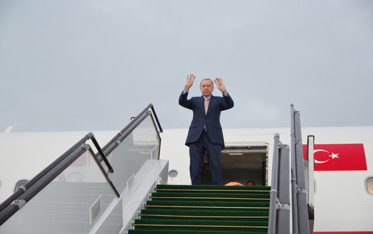 Ərdoğanın Azərbaycana səfəri başa çatdı - FOTO
