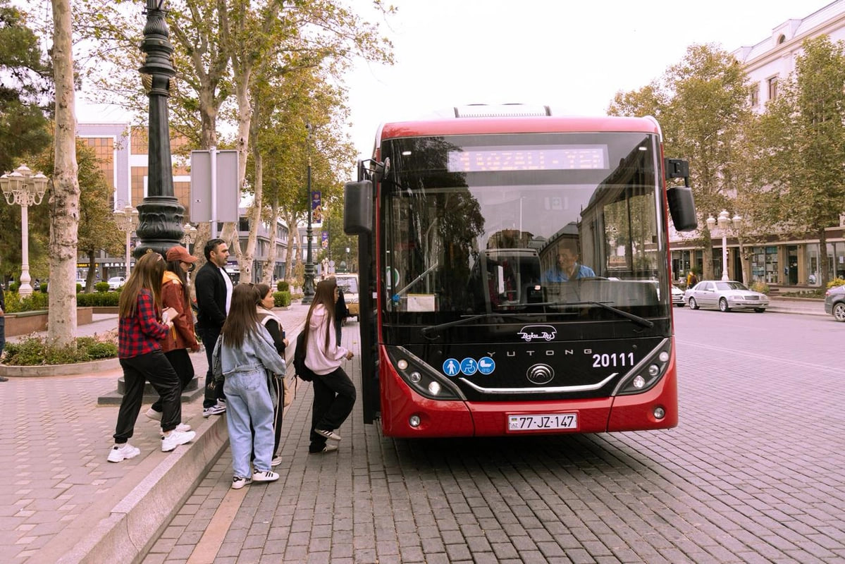 Gəncədə 3 marşrutun hərəkət sxemi müvəqqəti DƏYİŞDİRİLİR Gəncədə 3 marşrutun hərəkət sxemi müvəqqəti DƏYİŞDİRİLİR