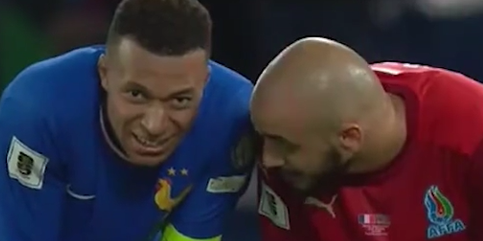 Elvin Bədəlovla Mbappe nə danışıb? – VİDEO Elvin Bədəlovla Mbappe nə danışıb? – VİDEO
