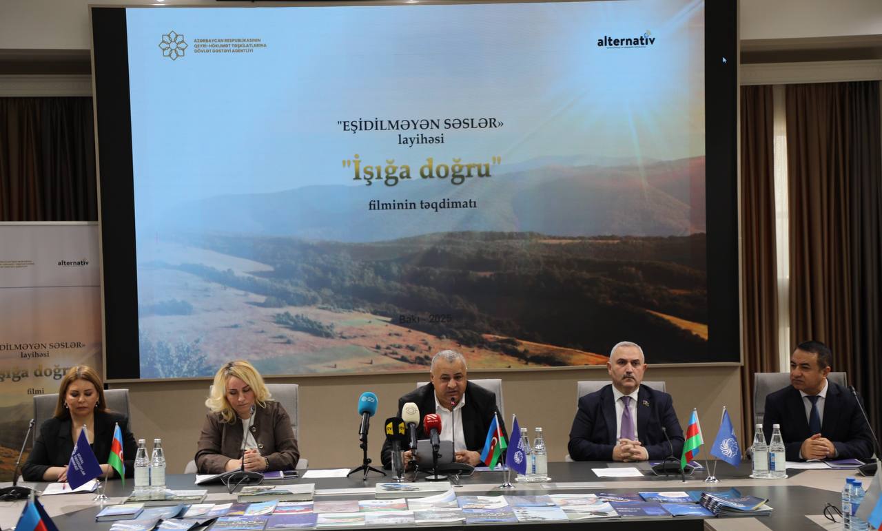 “İşığa doğru” filminin təqdimatı oldu - FOTO