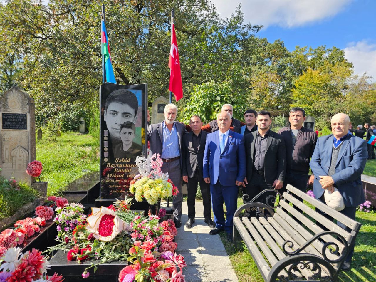 Qubada Vətən Müharibəsi şəhidinin anım günü keçirildi - FOTO
