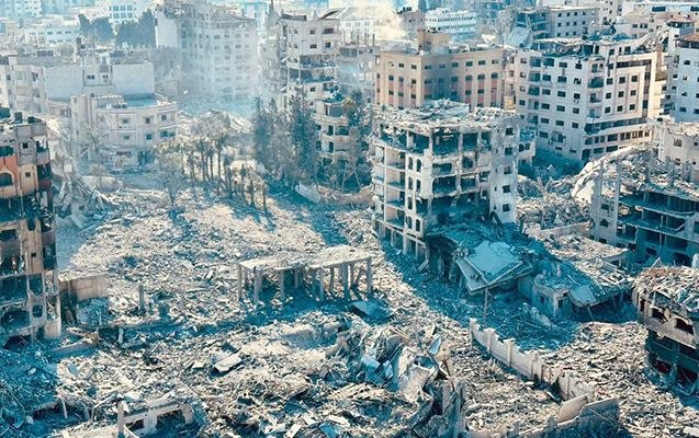 Blokada götürüldü, yardım maşınları Qəzzaya yola düşdü - VİDEO