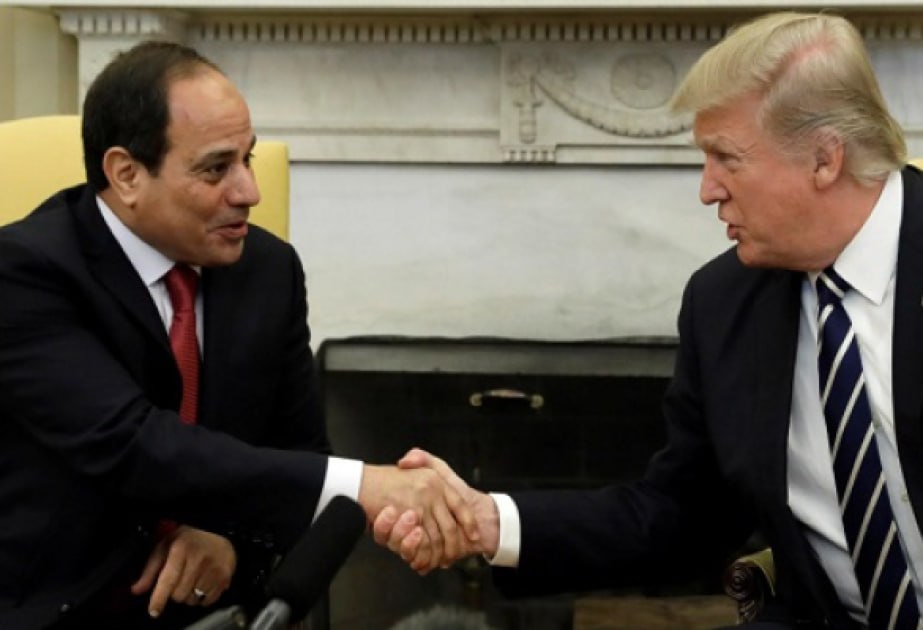Misir Prezidenti Donald Trampı “Nil” ordeni ilə təltif etdi