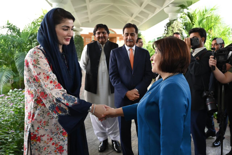 Azərbaycan, Pakistan və Türkiyə parlament sədrləri Pəncabın baş naziri ilə görüşüblər - FOTO