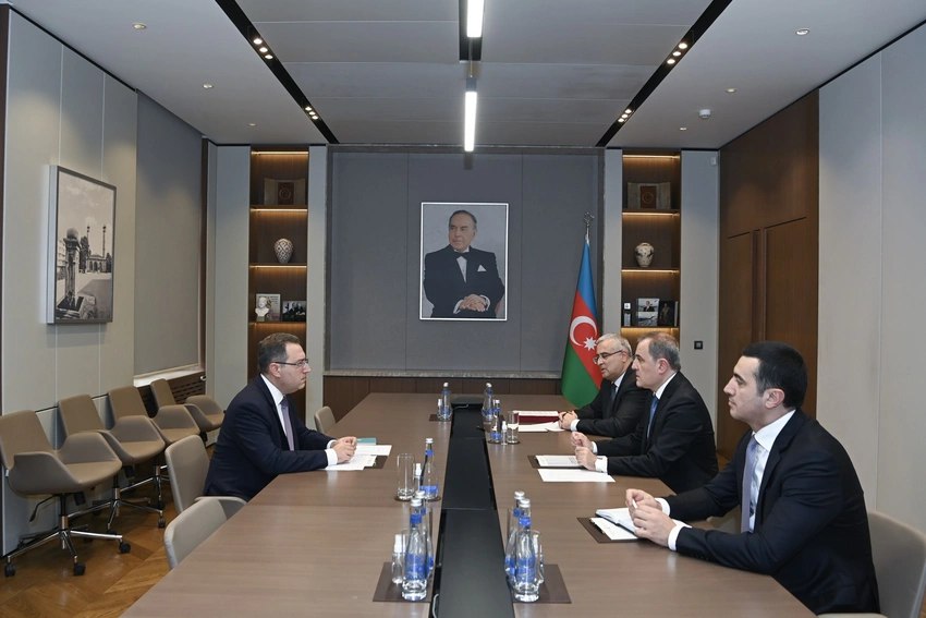 İƏT-in Azərbaycanda keçiriləcək Zirvə görüşünə hazırlığa dair müzakirələr aparıldı - FOTO İƏT-in Azərbaycanda keçiriləcək Zirvə görüşünə hazırlığa dair müzakirələr aparıldı - FOTO