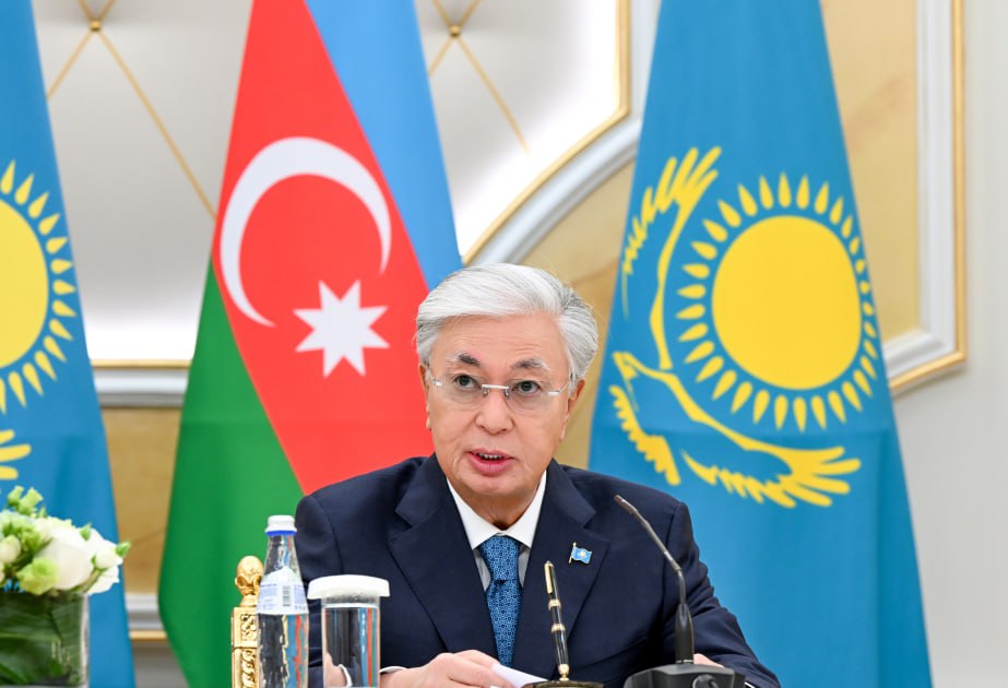 Tokayev: “Azərbaycanla ticarət dövriyyəsini 1 milyard dollara çatdıracağıq” Tokayev: “Azərbaycanla ticarət dövriyyəsini 1 milyard dollara çatdıracağıq”