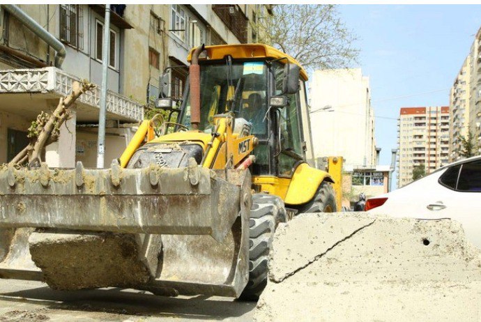 Bakının iki rayonunda böyük söküntü başlayır Bakının iki rayonunda böyük söküntü başlayır