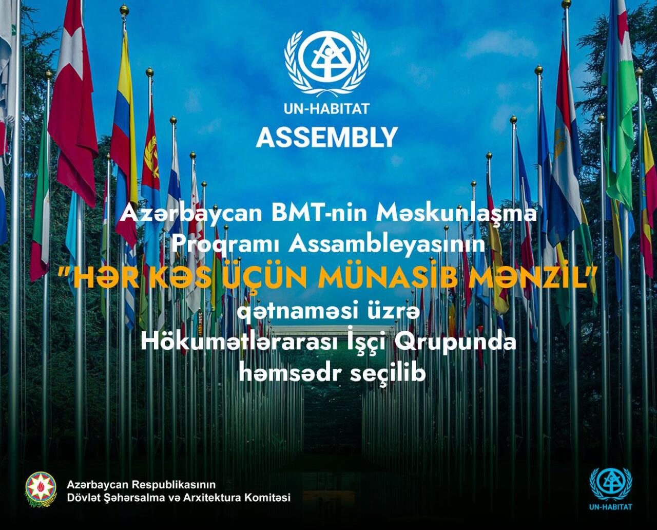 Azərbaycan BMT Hökumətlərarası İşçi Qrupunda həmsədr seçilib - FOTO