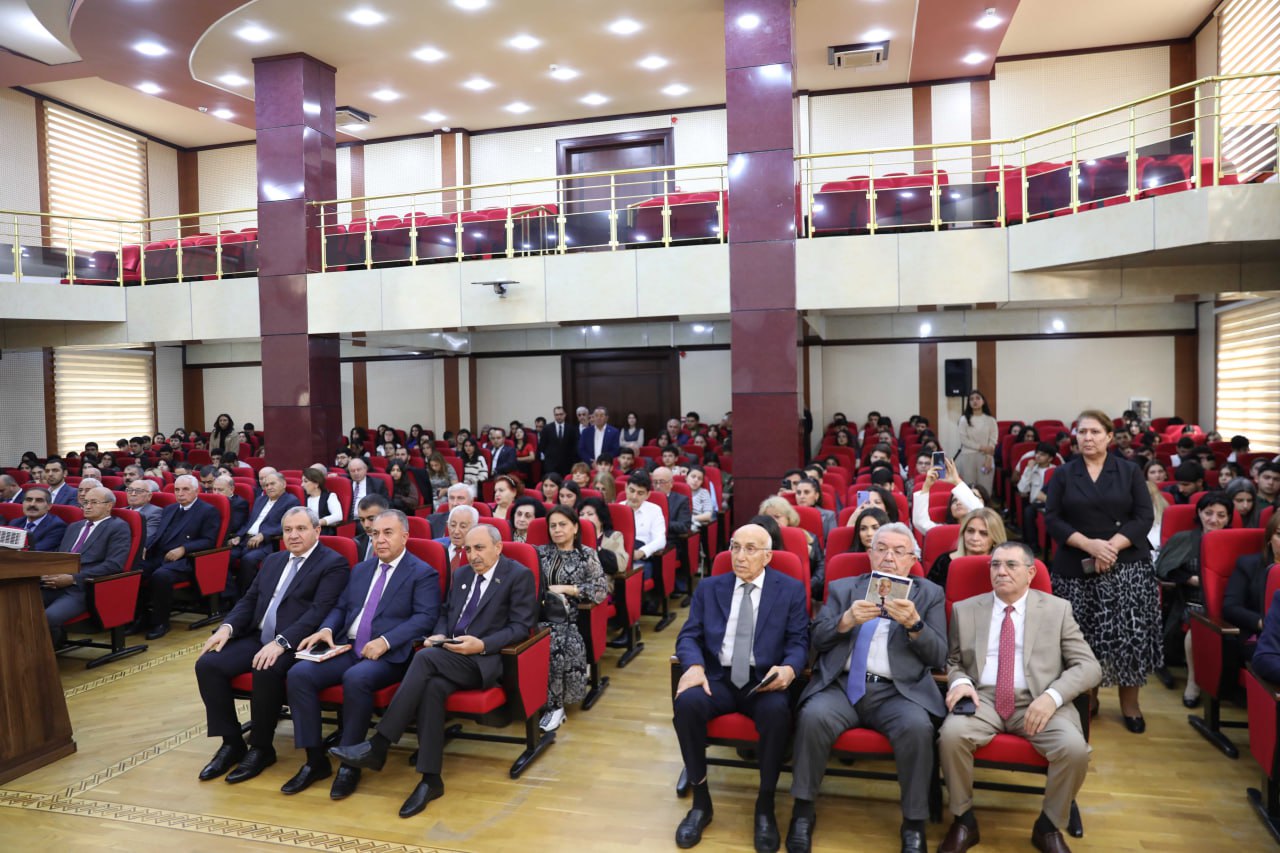BDU-da Səfyar Musayevin 90 illik yubileyinə həsr olunmuş Respublika elmi konfransı keçirilib BDU-da Səfyar Musayevin 90 illik yubileyinə həsr olunmuş Respublika elmi konfransı keçirilib