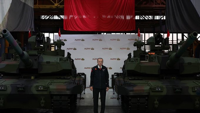 Altay tankı Türkiyə Silahlı Qüvvələrinin sərəncamına verildi - FOTO/VİDEO